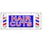 Signmission HAIR CUTS BANNER SIGN men women girls boys stylist dresser walk ins B-120 Hair Cuts - alternate 1